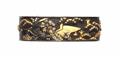 A shakudô fuchi-kashira. Edo. Mid-18th century - image-3