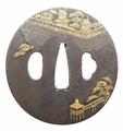 Vier tsuba. Eisen. 19. Jh. - image-2