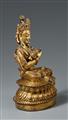 Vajradhara. Feuervergoldete Bronze. Tibet. 17./18. Jh. - image-2