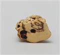 An ivory netsuke of Oharame. Second half 19th century - image-6