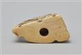 An ivory netsuke of tiger and bamboo. 18th century - image-3