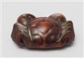 A boxwood netsuke of a crab. Second half 19th century - image-4