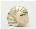 A nautilus shell netsuke of the inner core. Second half 19th century - image-3