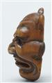 Oni-Maske. Holz. 19. Jh. - image-4