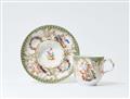 A Berlin KPM porcelain trembleuse with amoretti - image-1