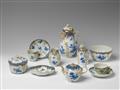 A rare blue Berlin KPM porcelain coffee service made for the Prussian court - image-2