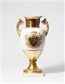 A rare Berlin KPM porcelain vase with a depiction of the homage to Friedrich Wilhelm IV - image-2