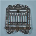 A Gothic Revival cast iron book stand - image-2