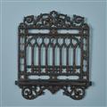 A Gothic Revival cast iron book stand - image-1