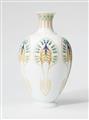 A Berlin KPM porcelain vase with Oriental style relief decoration - image-1