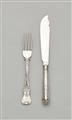 A set of silver fish cutlery made for Emperor Wilhelm II - image-1