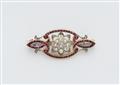 A Victorian ruby brooch - image-1