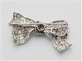 A Belle Epoque diamond bow brooch - image-2