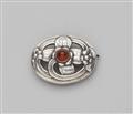 A Jugendstil Copenhagen silver brooch by Georg Jensen, model no. 138 - image-1