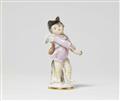 A Meissen porcelain figure of a putto as a shepherd - image-2