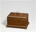 A large cherry wood box by Abraham Roentgen - image-3