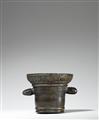 A signed mortar with double-faced handles - image-2