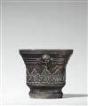 A mortar with cherub's head motifs - image-4