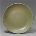 A large Longquan celadon charger. 15th century - image-1