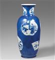 A powder-blue grounded vase. Kangxi period (1662-1722) - image-1