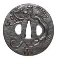 An iron tsuba. Edo period, third quarter 17th century - image-1