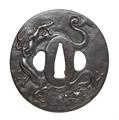 An iron tsuba. Edo period, third quarter 17th century - image-2