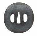 Tsuba. Eisen. Kanshirô-Arbeit. Edo-Zeit, 17./18. Jh. - image-1