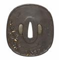 Tsuba. Eisen. Edo-Zeit, datiert 1864 - image-2