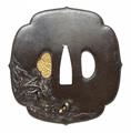 An iron tsuba. Edo period, third quarter 19th century - image-1