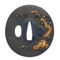 A Gotô shakudô tsuba. Edo period, 17th century - image-1