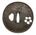 Two iron tsuba. Late Muromachi/Edo period - image-1