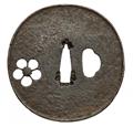 Two iron tsuba. Late Muromachi/Edo period - image-2