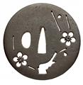 Drei sukashi-tsuba. Eisen. Edo-Zeit, 17. Jh. - image-3