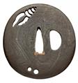 Two iron tsuba. Edo period - image-1