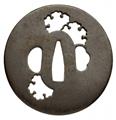 Zwei tsuba. Eisen. Edo-Zeit, 18./19. Jh. - image-1