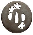 Zwei tsuba. Eisen. Edo-Zeit, 18./19. Jh. - image-2