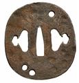 Two iron tsuba. Edo period - image-4