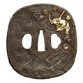 Four iron tsuba. Edo period, 18th/19th century - image-4