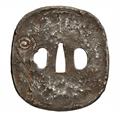 Four iron tsuba. Edo period, 18th/19th century - image-5