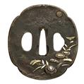 Three iron tsuba. Edo period, 18th/19th century - image-3