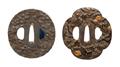 Two iron tsuba. Edo period, late 18th/19th century - image-1