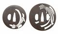 Two iron tsuba. Edo period, 18th century - image-1