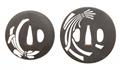 Zwei tsuba. Eisen. Edo-Zeit, 18. Jh. - image-2