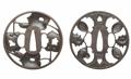 Two iron tsuba. Edo period, 18th/19th century - image-1