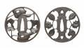 Zwei tsuba. Eisen. Edo-Zeit, 18./19. Jh. - image-2