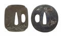 Two copper alloy tsuba. Edo period, 19th century - image-2