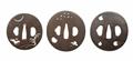 Three iron tsuba. Edo period, 19th century - image-2