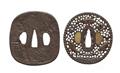 Zwei tsuba. Eisen. Edo-Zei, 18./19. Jh. - image-2