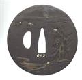 A Mito iron tsuba. Edo period, around 1800 - image-2