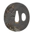 Three iron tsuba. Edo period - image-6